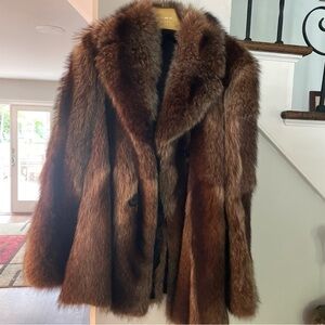 Luxurious Brown Fur Coat